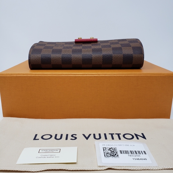 Like New Louis Vuitton Croisette Scarlet Chain Wallet! - Picture 9 of 10